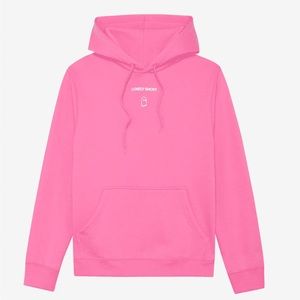 Pink Lonely Ghost Hoodie